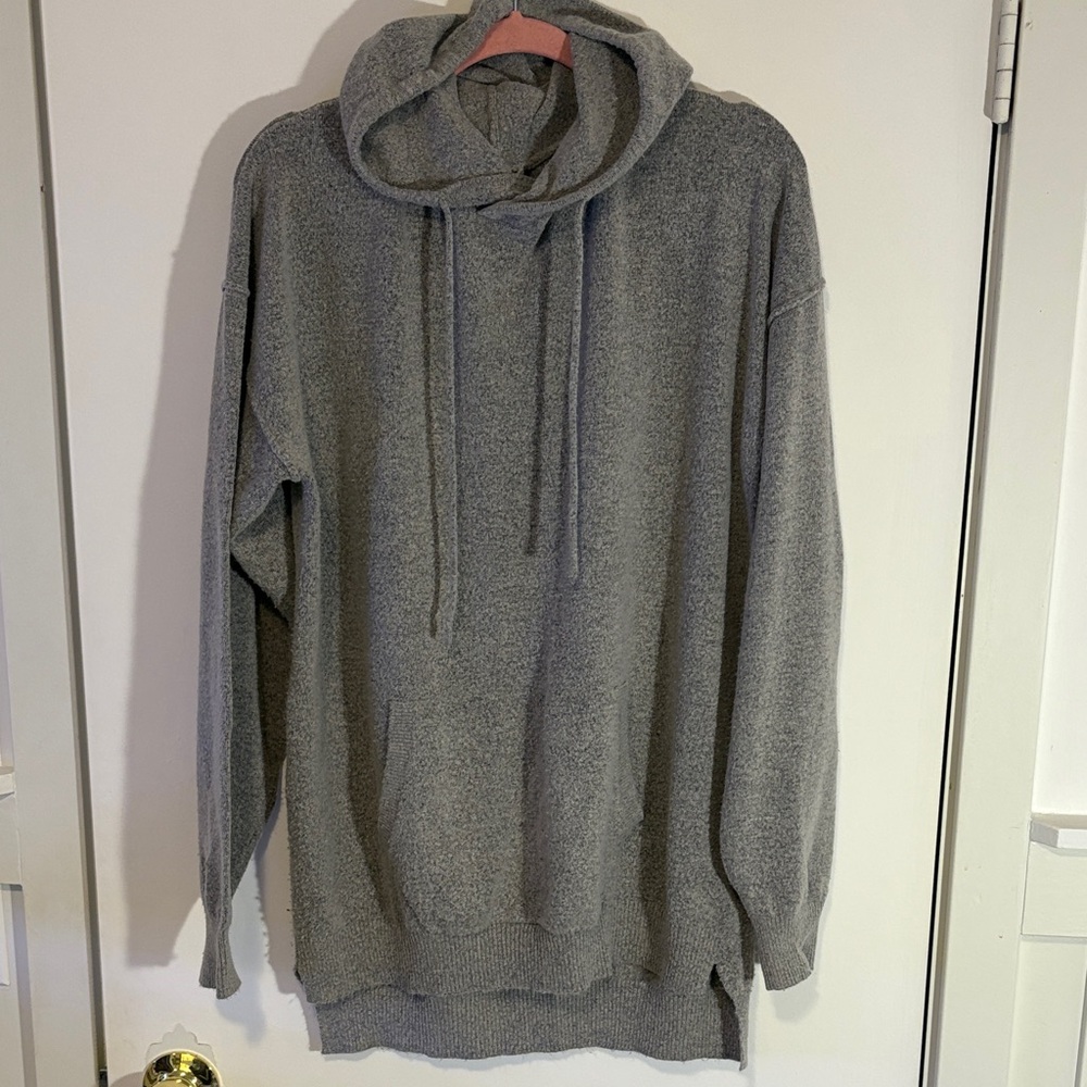 Kuwalla Tee Fuzzy Grey Hoodie